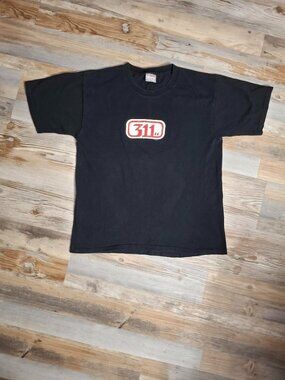 1999 Vintage 311 Soundsystem Rock/Reggae Band Tee Shirt Size Large